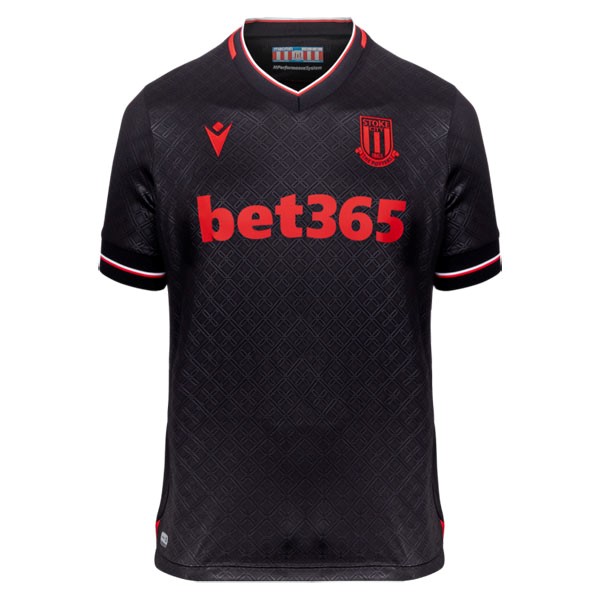Authentic Camiseta Stoke City 2ª 2022-2023 Negro